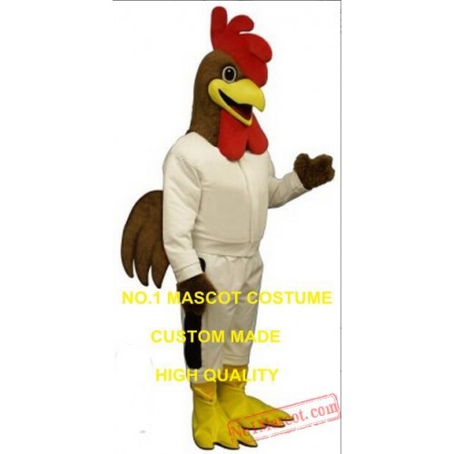 Racing Rooster Mascot Costume