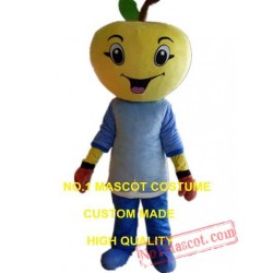 Orange Boy Mascot Costume