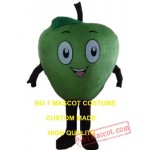 Green Apple Mascot Costume