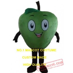 Green Apple Mascot Costume