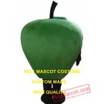 Green Apple Mascot Costume