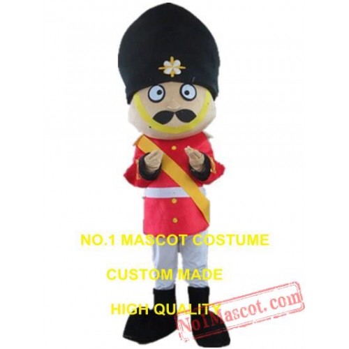 Soldier Mascot Costume