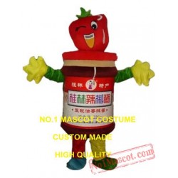 Chili Sauce Mascot Costume