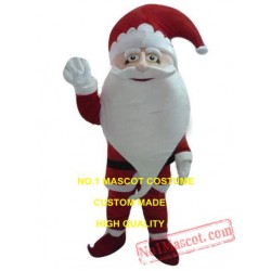 New Big Beard Christmas Santa Claus Mascot Costume