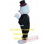 Rabbit Gentleman Mascot Costume