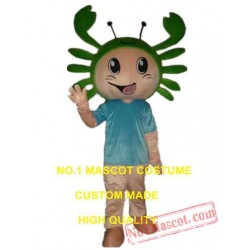 Crab Girl Mascot Costume