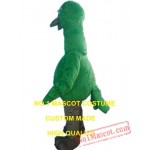 Green Ostrich Mascot Costume