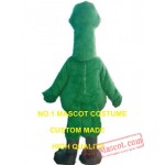 Green Ostrich Mascot Costume