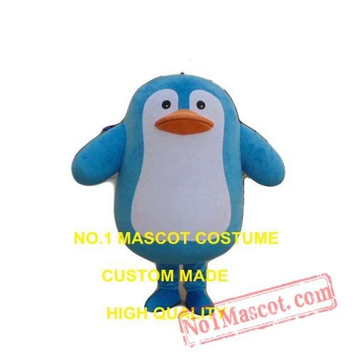 Blue Penguin Mascot Costume