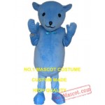 Blue Bear Mascot Costume