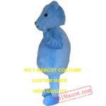 Blue Bear Mascot Costume