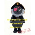 Cutie Pirate Wolf Baby Mascot Costume