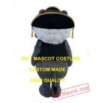 Cutie Pirate Wolf Baby Mascot Costume