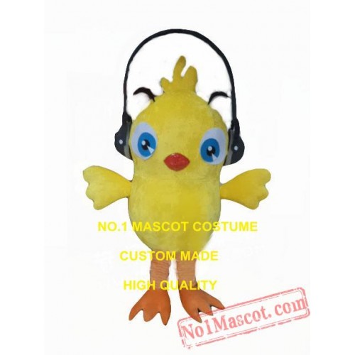 Yellow Chick Mascot Costume