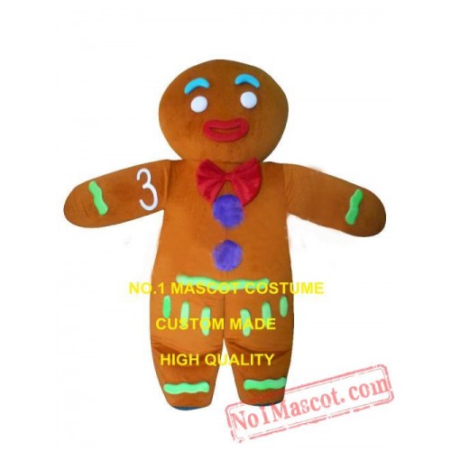 Ginger Bread Mascot Costume