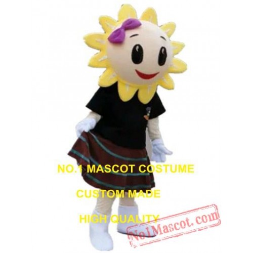 Sunflower Mascot Costume