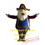 Old Pirate Mascot Costume