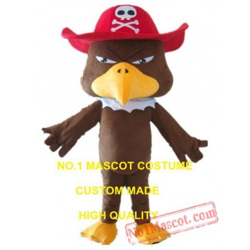 Pirate Eagle Mascot Costume