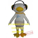 Music Duck Mascot Costume