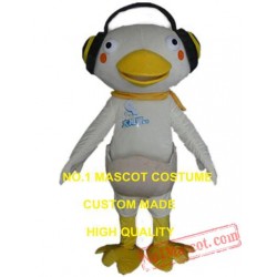 Music Duck Mascot Costume