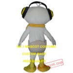 Music Duck Mascot Costume