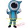 Blue Eyeball Mascot Costume