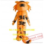 Cartoon Tiger Mascot Costume