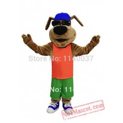 Best Quality Cool Dog Lucky Dollar Mascot Costume
