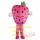 Pink Strawberry Mascot Costume