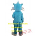 Blue Cat Mascot Costume
