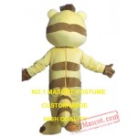 Yellow Fox Mascot Costume