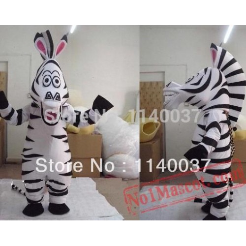 Zebra Mascot Costume