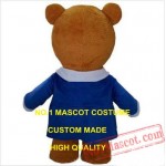 Brown Bear Mascot Costume