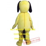 Yellow Dog Mascot Costume