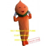 Peach Mascot Costume