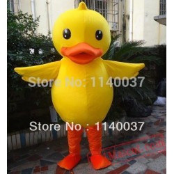 Big Yellow Duck Mascot Costume