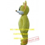 Yellow Mouse Mascot Costume