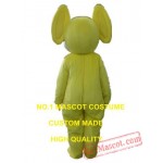 Yellow Mouse Mascot Costume