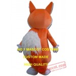 Big Tail Fox Mascot Costume