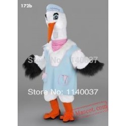 Stork Mascot Costume