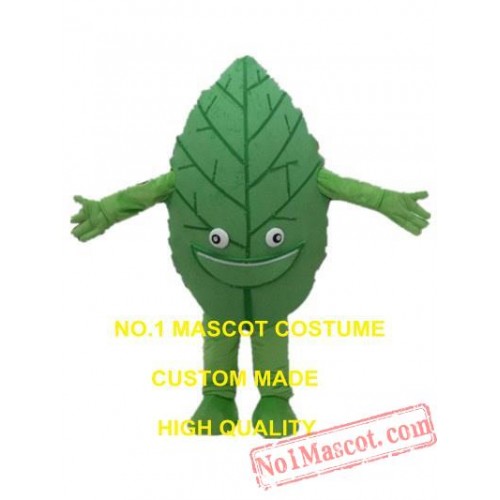 Tree Leaf Mascot Costume