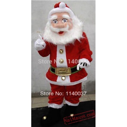 Christmas Santa Claus Mascot Costume