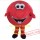 Red Donut Mascot Costume