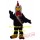Plush Runner Rooster Mascot Costume