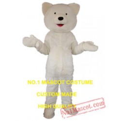 White Polar Bear Mascot Costume