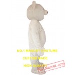 White Polar Bear Mascot Costume