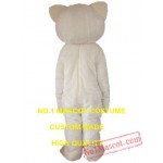 White Polar Bear Mascot Costume