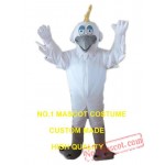 White Eagle Mascot Costume