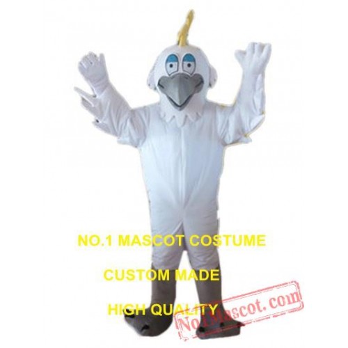 White Eagle Mascot Costume