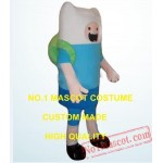 Hot Cartoon Character Blue Boy Mascot Costume